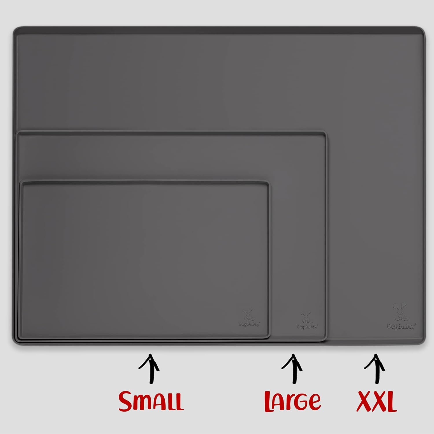 Dog Food Mat – Waterproof & Nonslip Pet Feeding Mat for Dogs & Puppies | Protects Floors from Spills, Easy to Clean, BPA-Free Silicone | Puppy Supplies